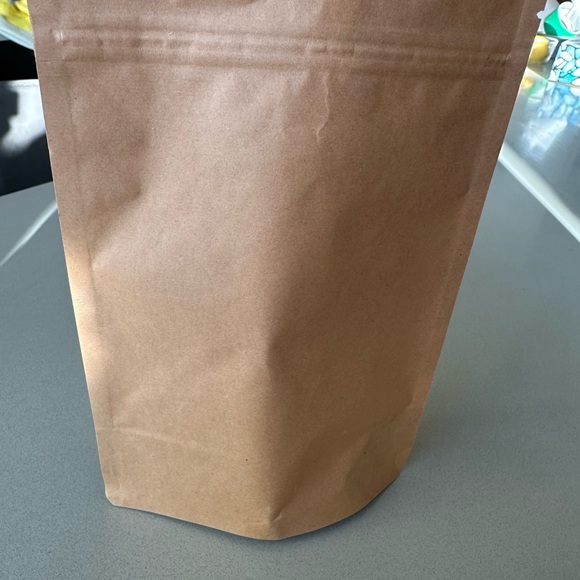 100 Eco-degradable stand up sealable Kraft food Bags BNIB - Picture 4 of 10